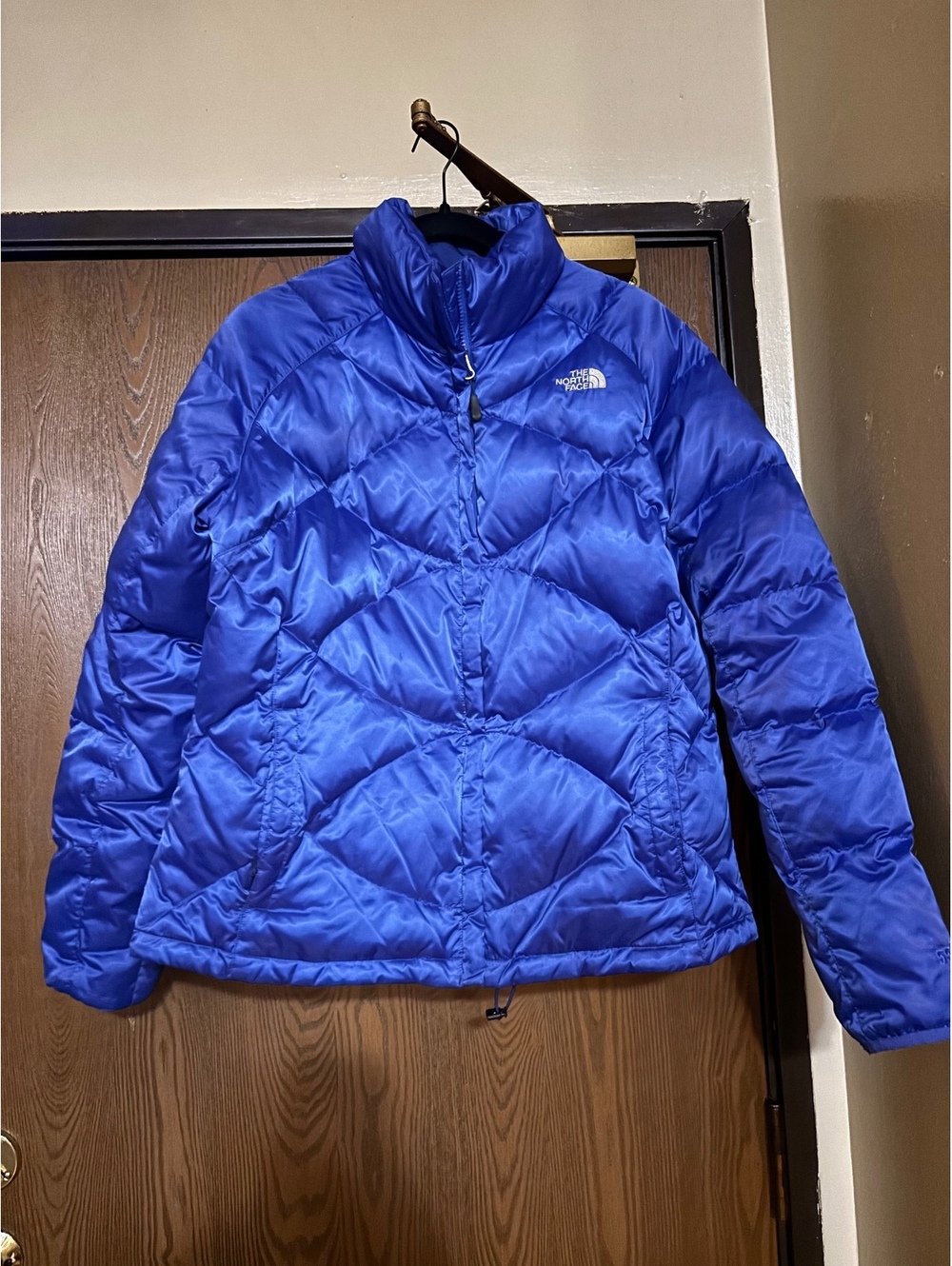 The North Face Down Puffer Jacket Royal Blue Winter- Size XL
